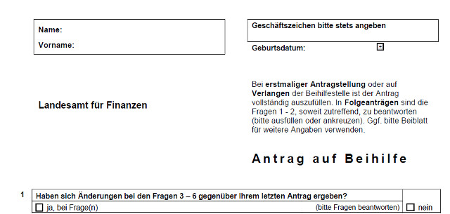 Bearbeitungszeiten Von Beihilfeantragen Landtagsabgeordnete